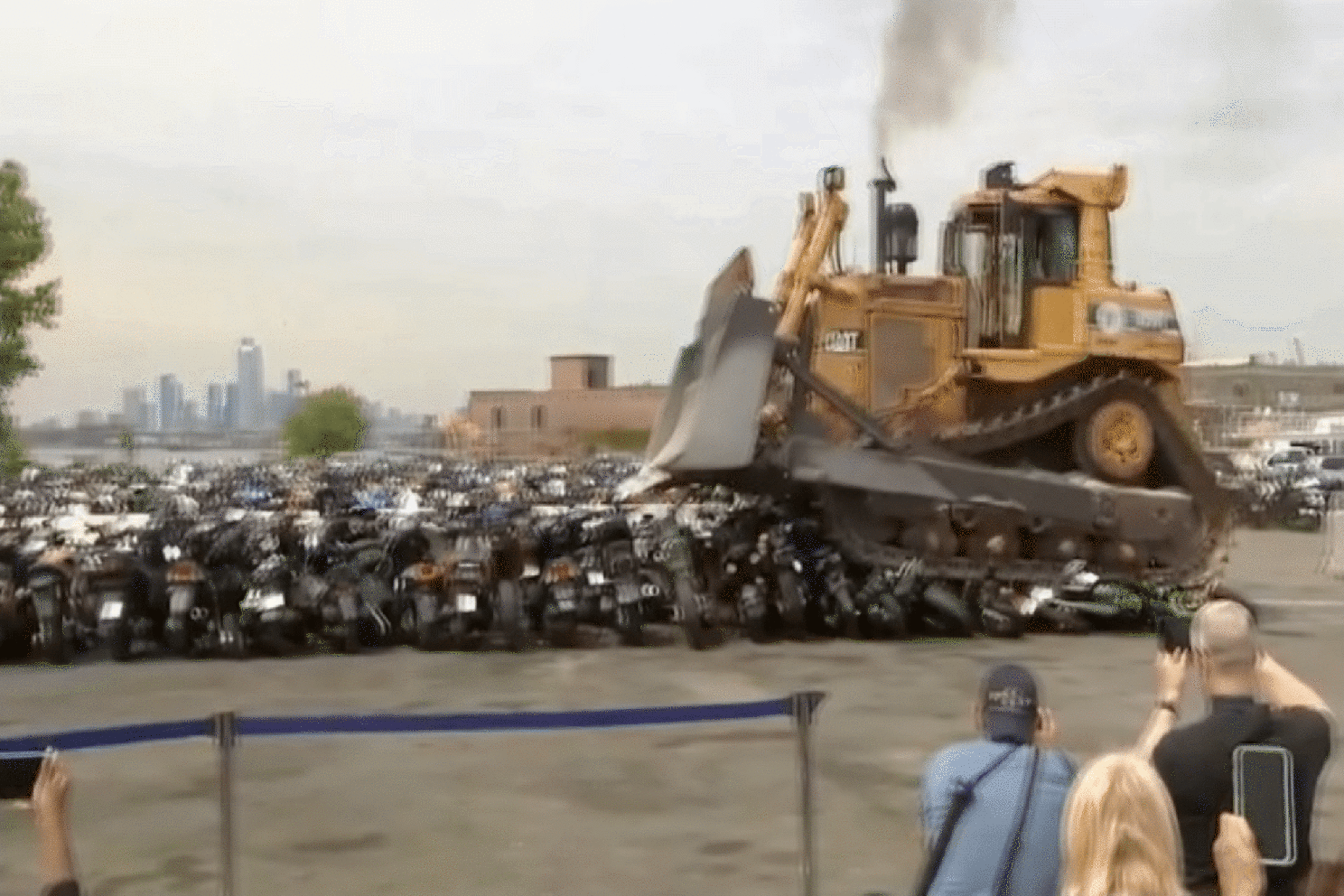 NYC destroys nearly 100 ‘destructive’ and ‘dangerous’ dirt bikes