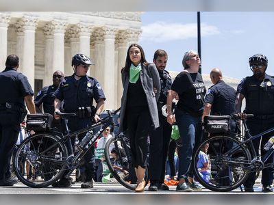 AOC Among Lawmakers Arrested at Supreme Court Rally