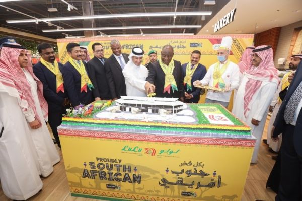 South African president Ramaphosa inaugurates LuLu SA food fest