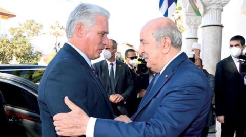 Algeria, Cuba Discuss Boosting Ties