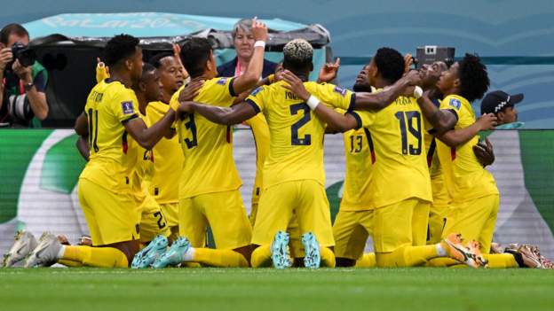 Hosts Qatar beaten by Ecuador in World Cup opener