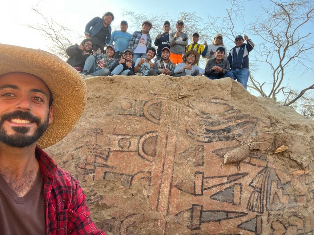 Long-lost ancient mural rediscovered in northern Peru after more than a century
