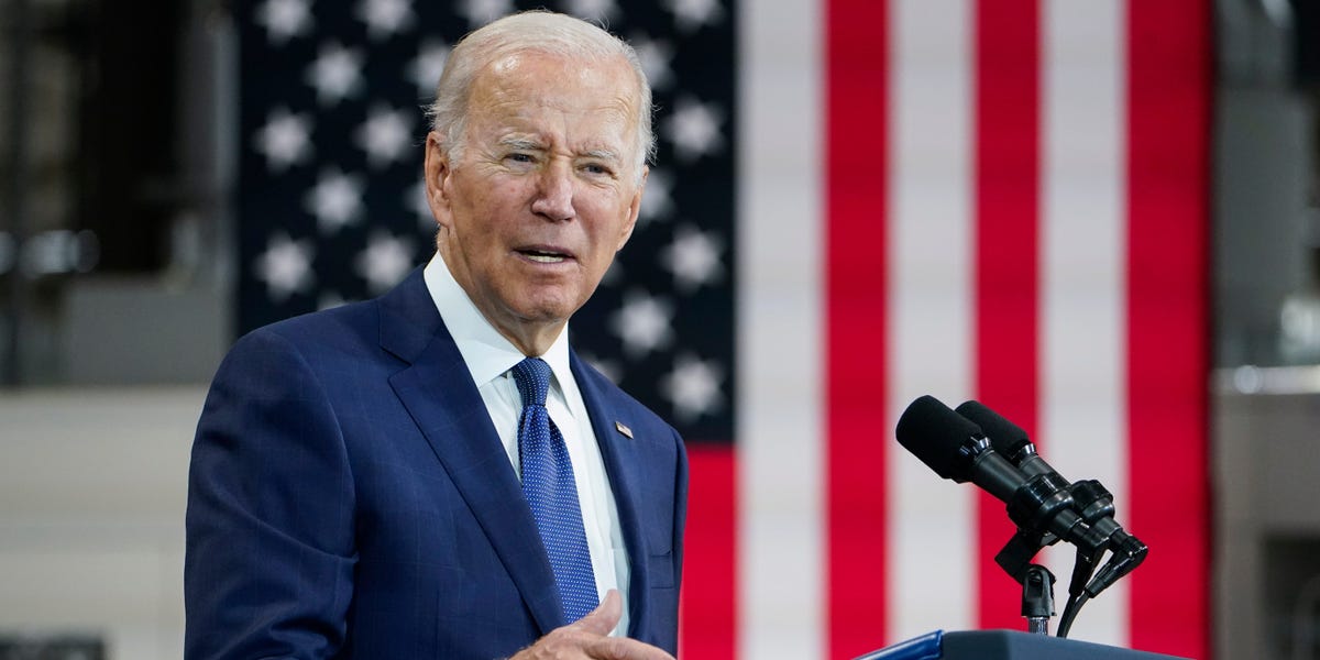 Biden's big pandemic stimulus bill is still helping prop up pension funds nearly 2 years after it was passed