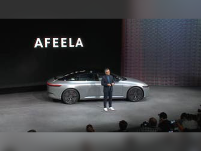 Sony, Honda unveil new electric car brand Afeela