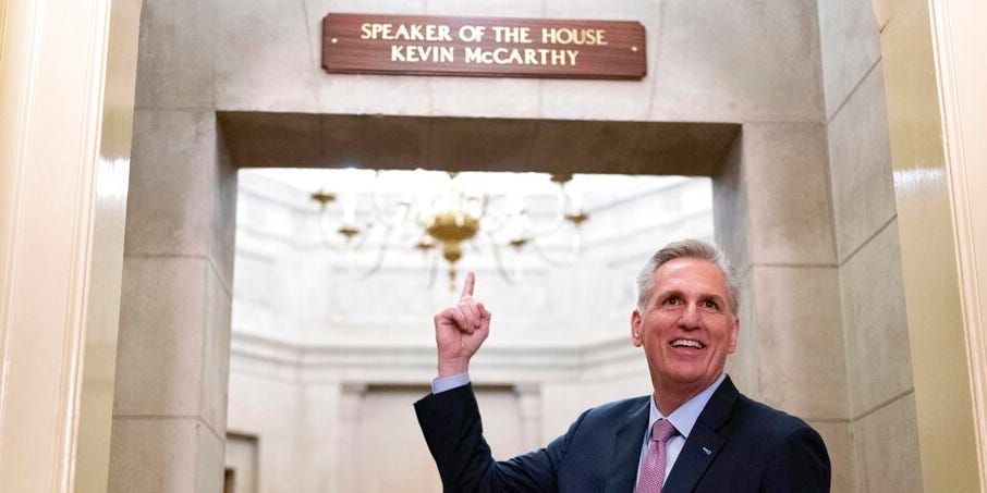 Trump exalts himself over Kevin McCarthy's elevation to House speaker: 'I did our Country a big favor!'
