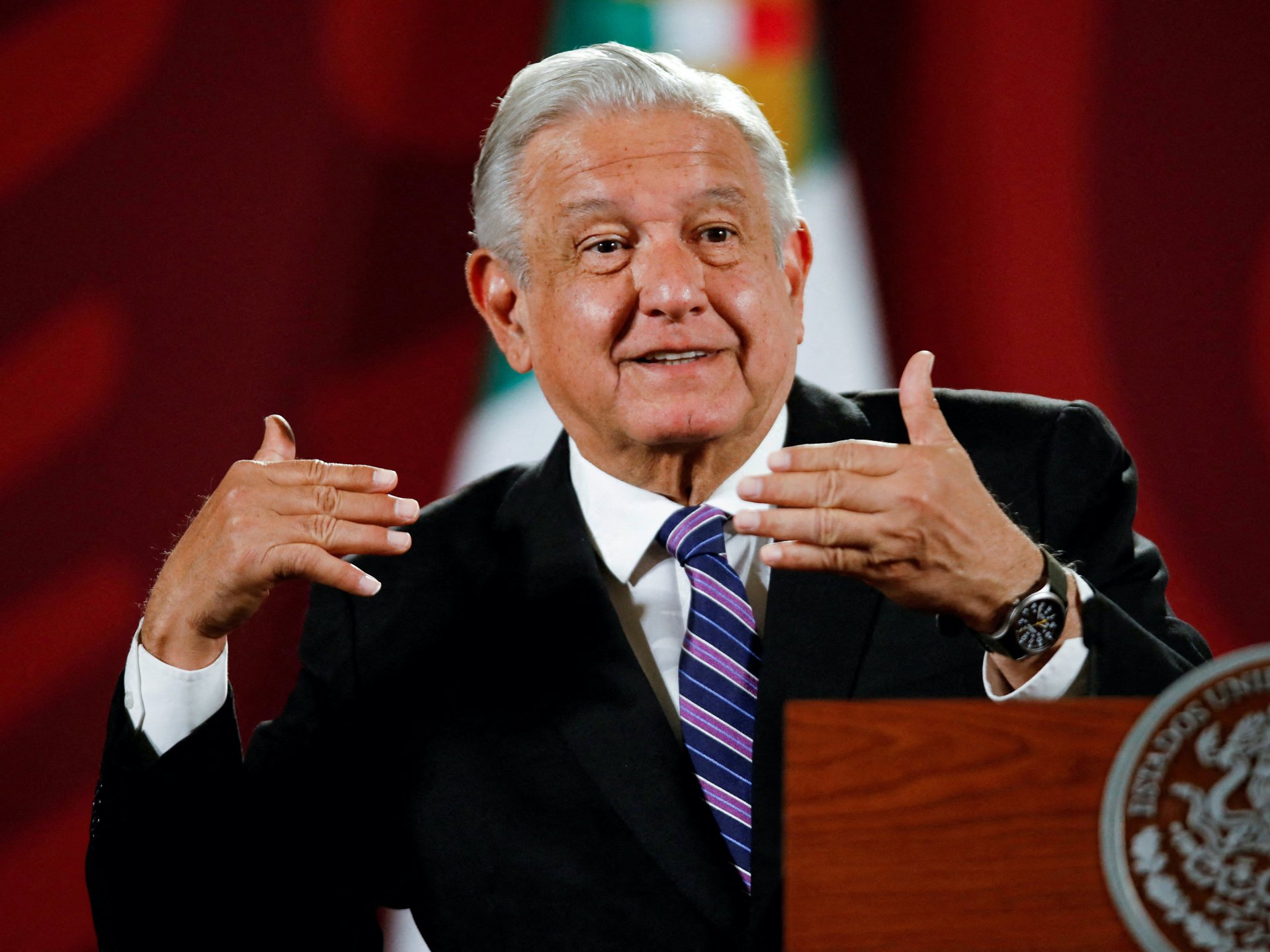 Mexico’s president defends controversial electoral reform bill