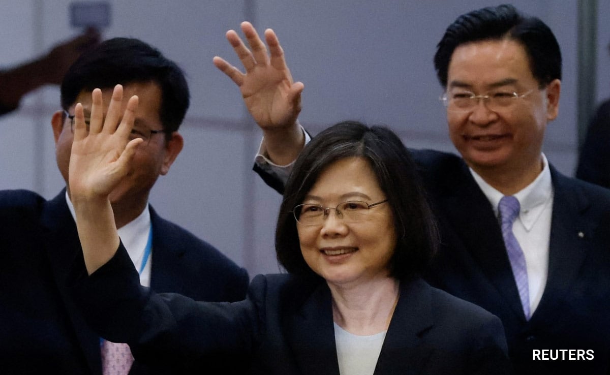 US, Taiwan "Closer Than Ever": President Tsai Ing-Wen Says In New York