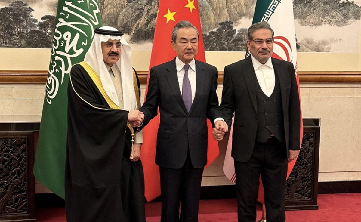 "Victory For Dialogue, Peace": China On Saudi, Iran Restoration Of Ties
