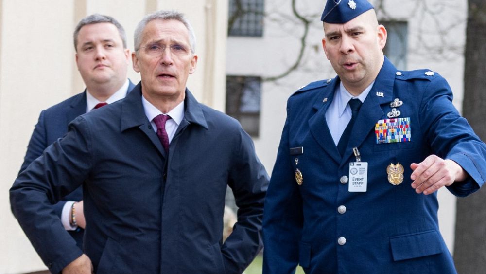 NATO chief stresses continued support for Ukraine at Ramstein talks