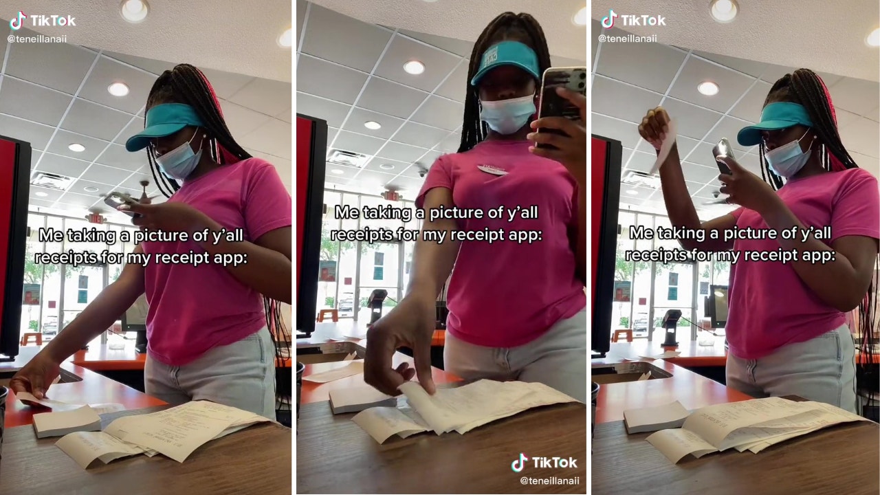 Fast food, retail workers on TikTok claim they collect rewards points from customers' leftover receipts