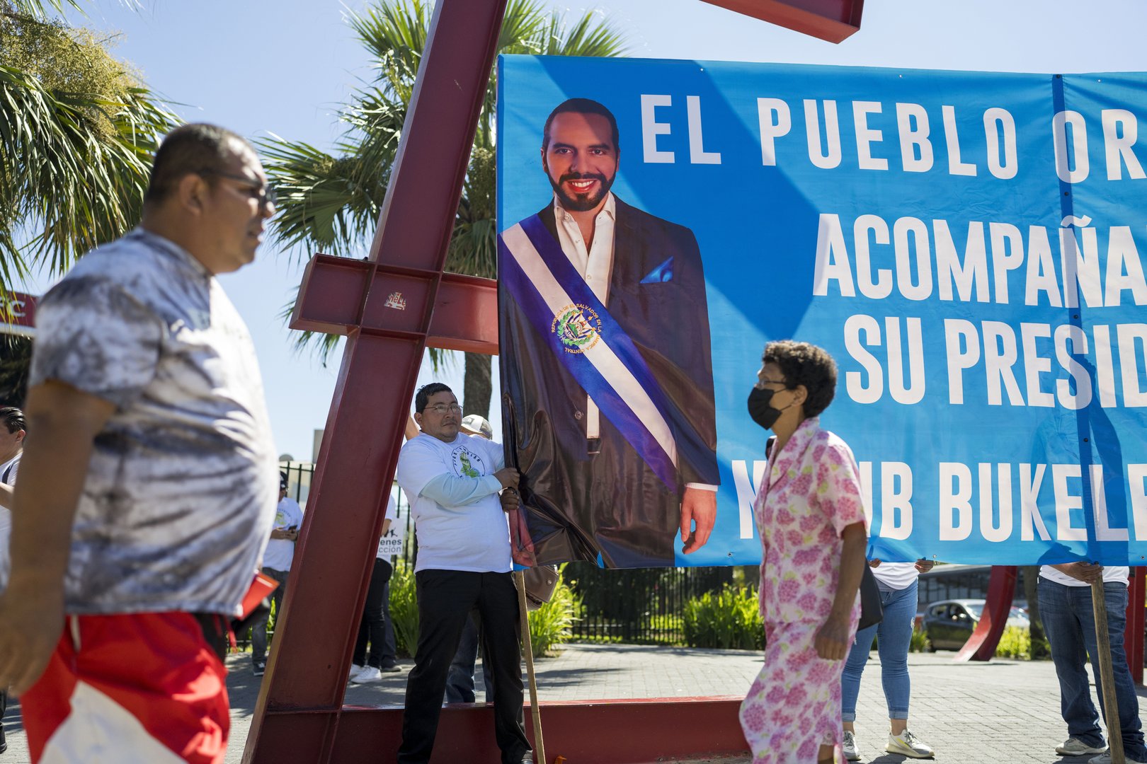 Votes being counted in El Salvador, where strongman president’s victory is all but assured