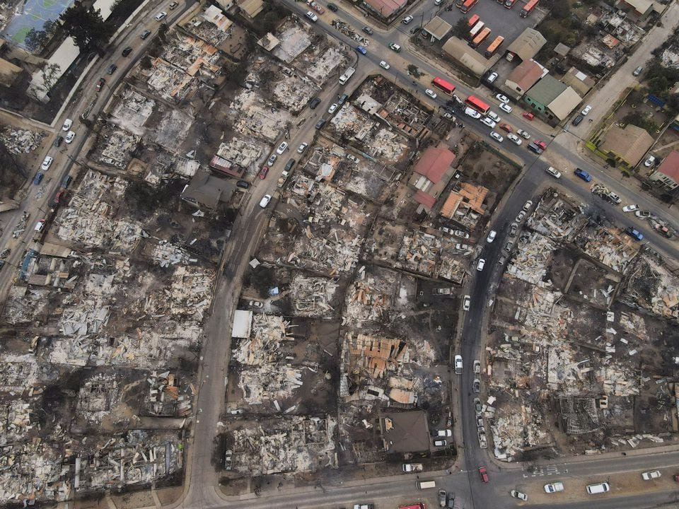Forest fires kill 112 in Chile's worst disaster since 2010 earthquake